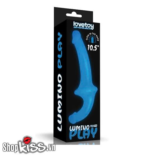 dương vật giả 2 đầu phát quang lovetoy lumino play kích thích cực mạnh cho les