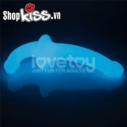 dương vật giả 2 đầu phát quang lovetoy lumino play kích thích cực mạnh cho les