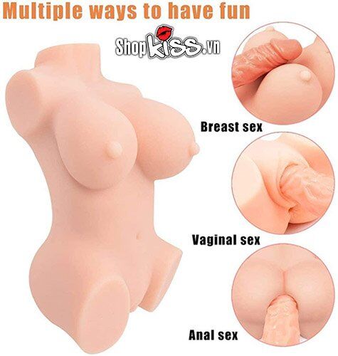Búp Bê Tình Dục Bán Thân Nhỏ Gọn Silicon Cao Cấp Đàn Hồi Tốt