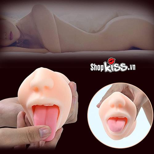 Âm đạo giả miệng thật silicon mềm mại an toàn kích thích