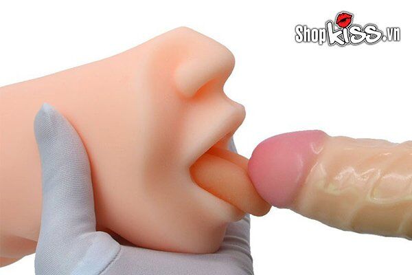 Âm đạo giả miệng silicon mềm mại an toàn kích thích mạnh