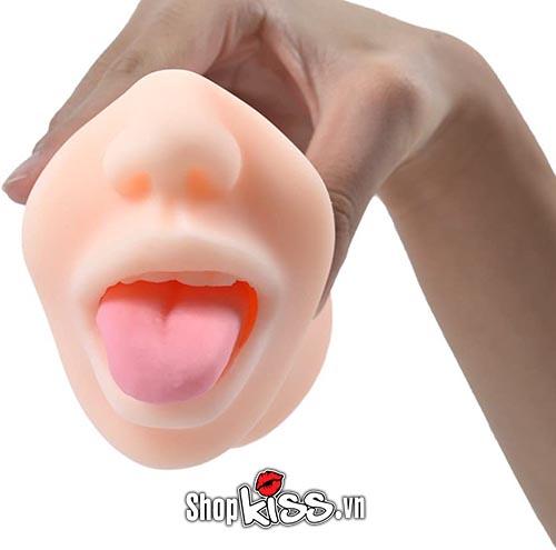Âm đạo giả miệng silicon mềm mại an toàn kích thích mạnh