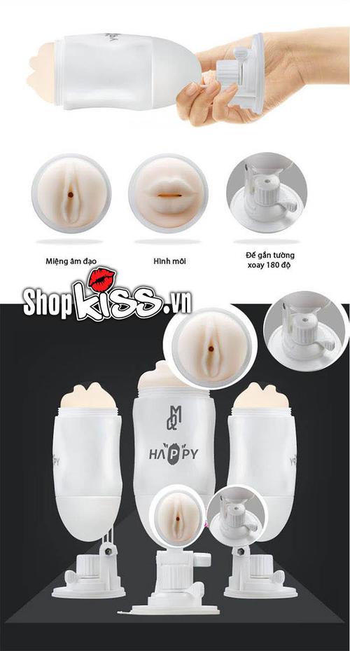  Shop bán Cốc thủ dâm Happy 2 đầu gắn tường xoay 180 độ có tốt không?