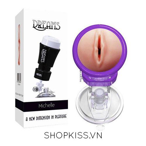 Cốc thủ dâm gắn tường Youcup Dreams Girl silicon cao cấp, đa màu sắc