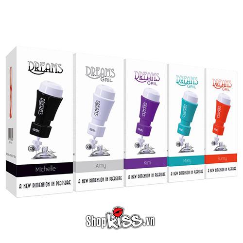 Cốc thủ dâm gắn tường Youcup Dreams Girl silicon cao cấp, đa màu sắc