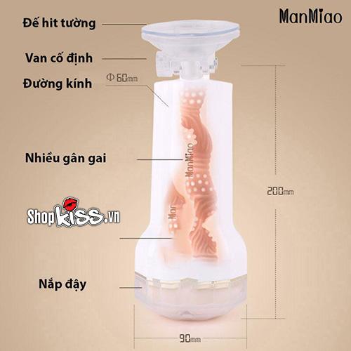  Bảng giá Âm đạo giả gắn tường Manmiao X3 cho cảm giác như thật chính hãng