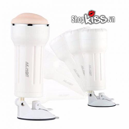 Âm đạo giả AK Hot gắn tường siêu thực kích thích mạnh mẽ