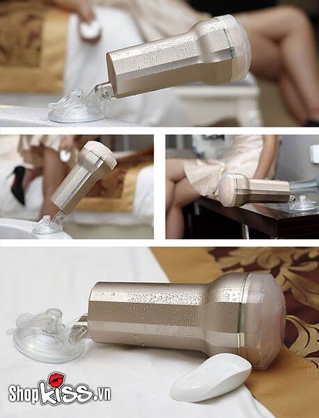 ManMiao Gold Remote-Controlled Wall Mounted Masturbator