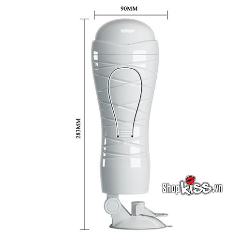 Crazy Bull Flora Wall-Mount Squeeze and Vibrating Male Masturbator