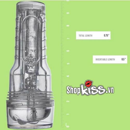 Đèn pin thủ dâm silicon cao cấp trong suốt kích thích nam nữ thoải mái