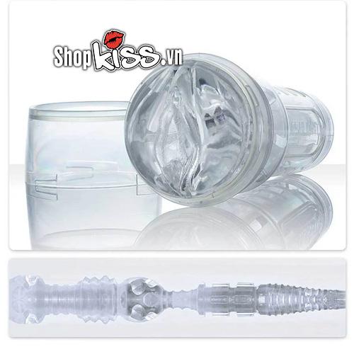 Đèn pin thủ dâm silicon cao cấp trong suốt kích thích nam nữ thoải mái 