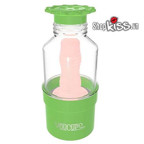 Cốc Thủ Dâm Water Course Âm Đạo Giả Silicone ABS Cao Cấp