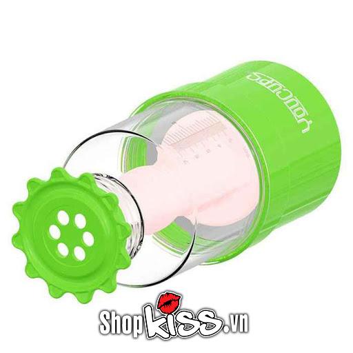 Cốc Thủ Dâm Water Course Âm Đạo Giả Silicone ABS Cao Cấp