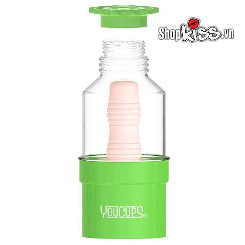 Cốc Thủ Dâm Water Course Âm Đạo Giả Silicone ABS Cao Cấp