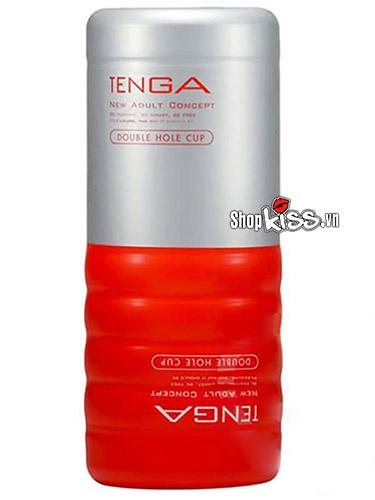Cốc thủ dâm Tenga 2 đầu nhập khẩu Nhật silicon mềm mại rung rên dễ dùng