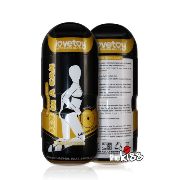 Cốc Thủ Dâm Rung Lovetoy Anus Silicon TPE Chống Thấm Siêu Thỏa Mãn