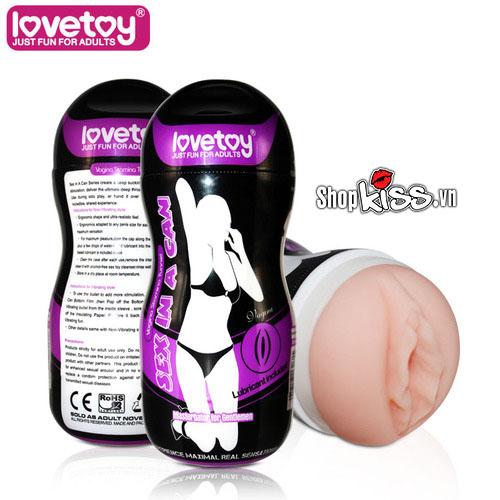 Cốc thủ dâm Lovetoy Vagina silicon cao cấp rung mạnh