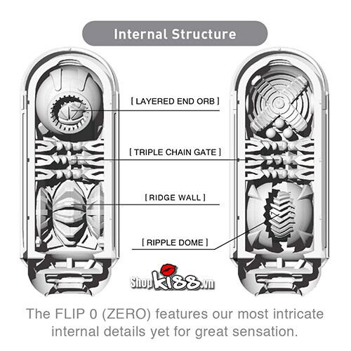 Cốc Tenga Flip Zero âm đạo giả khoái cảm đỉnh cao tự động