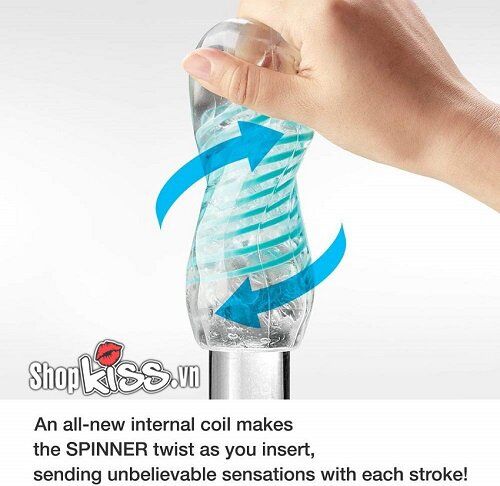 Cốc Thủ Dâm Tenga Spinner Siêu Phẩm ABS TPE Giá Rẻ Nhật Bản