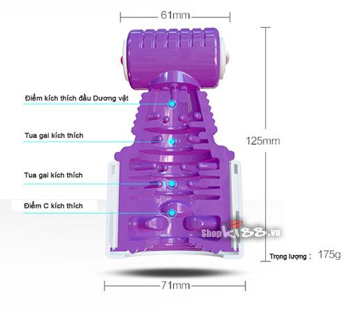 Cốc thủ dâm rung Super Masturbators Tăng khoái cảm Nam Sextoy cao cấp