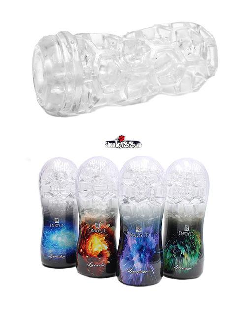 Cốc thủ dâm LoveAider trong suốt siêu sướng cho nam giới 