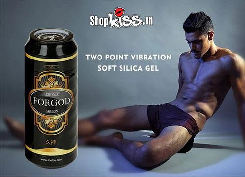 ForGod Beer Can Vibrating Male Masturbator Silicone