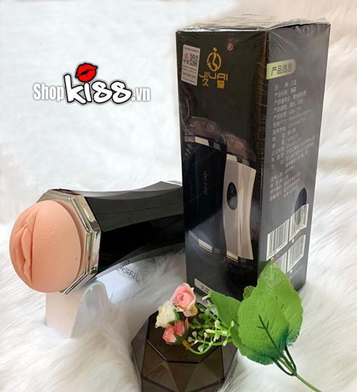 Âm đạo giả 2 đầu rung mạnh silicon mềm mại cho nam cực phê