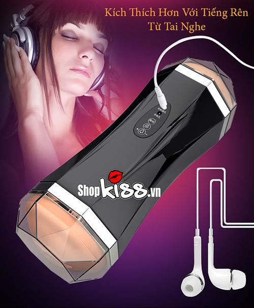 Âm đạo giả 2 đầu rung mạnh silicon mềm mại cho nam cực phê