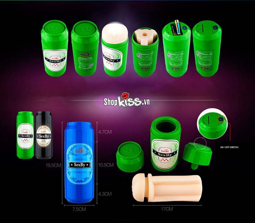 Sexby âm đạo giả cốc bia sướng cực kích thích, hàng chính hãng