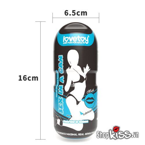 Cốc thủ dâm miệng rung Lovetoy silicon dẻo dai an toàn kích thích mạnh mẽ