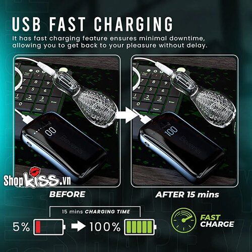 Âm đạo giả trong suốt cốc bowling Galaku kích thích chân thực