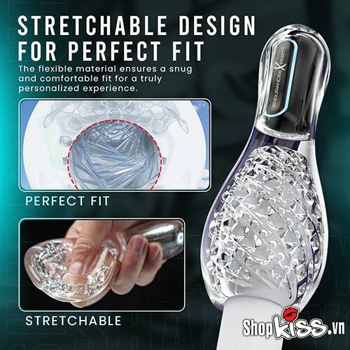 Galaku Keep Young Transparent Bowling-shaped Masturbator