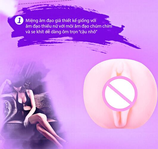 Silicone Tight Realistic Male Masturbator Sleeve 14cm