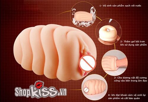 Âm đạo giả LoveAider Plump silicon TPR mềm chống thấm thuận tiện