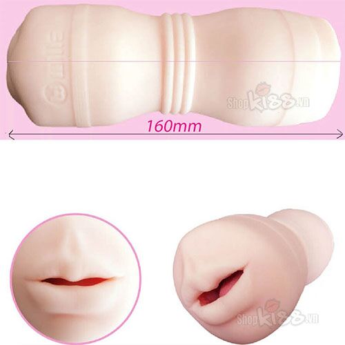 Dụng cụ thủ dâm nam hình miệng silicone kích thích đỉnh cao