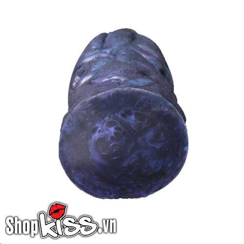 FAAK Blue Silicone Realistic Anal Masturbator Male Pleasure