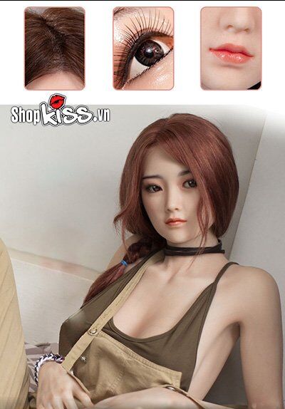 Xiaoying cute premium silicone sex doll realistic feel