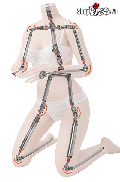 Búp bê silicone ZiaYu Nhật Bản cực thực cao cấp, chân thực