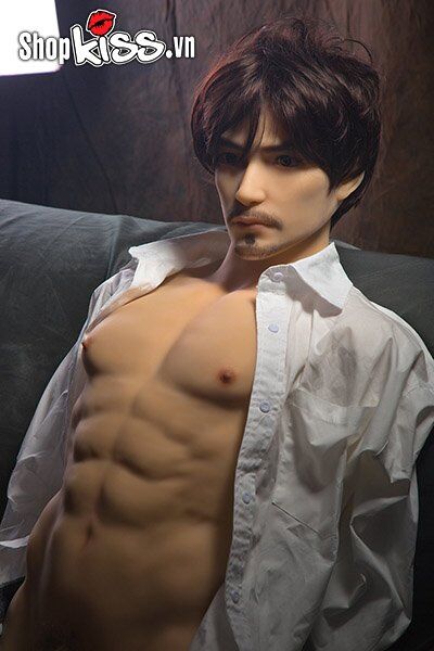Búp bê tình dục nam bán thân Thomas TPE silicon chân thực