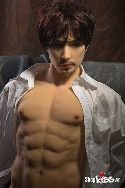 Búp bê tình dục nam bán thân Thomas TPE silicon chân thực