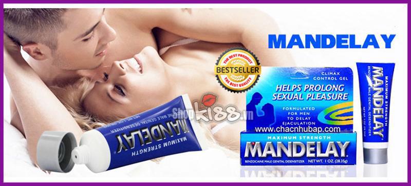 Gel bôi trơn Mandelay kéo dài quan hệ chống xuất tinh sớm hiệu quả