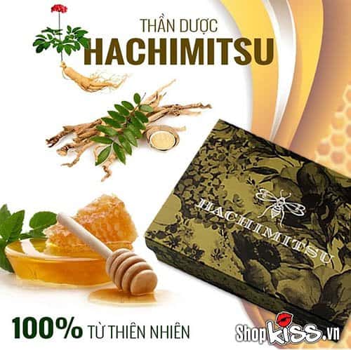 Thảo dược Hachimitsu Nhật Bản tăng cường sinh lý mạnh mẽ
