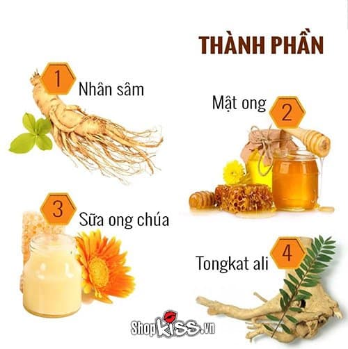 Thảo dược Hachimitsu Nhật Bản tăng cường sinh lý mạnh mẽ