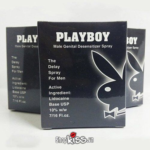 Chai xịt Play Boy kéo dài thời gian sex tăng khoái cảm an toàn