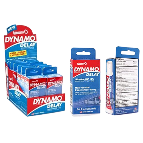 Chai xịt Dynamo Mỹ thảo dược kéo dài thời gian quan hệ 20ml 