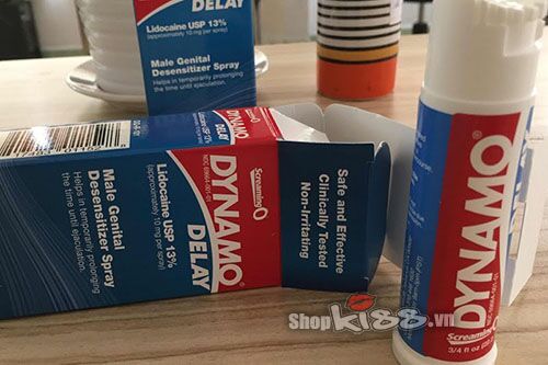 Chai xịt Dynamo Mỹ chính hãng tăng cường thời gian quan hệ hiệu quả