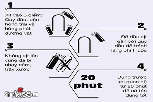 Chai Xịt Chống Xuất Tinh Sớm Viga 500000 Đức Kéo Dài Thời Gian Yêu