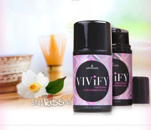 Gel se khít âm đạo Sensuva Vivify tăng khoái cảm tự nhiên