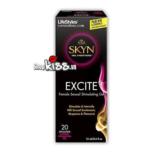Gel bôi trơn nữ cao cấp Lifestyle Excite tăng cường khoái cảm