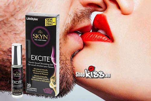 Gel bôi trơn nữ cao cấp Lifestyle Excite tăng cường khoái cảm